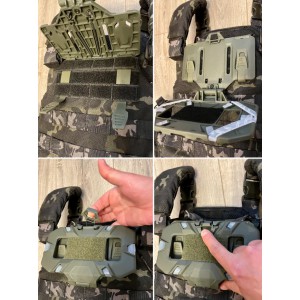 Подсумок административный нагрудный для смартфона, планшета "Бабочка" [STRIKE GEAR]
